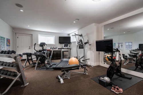 136 Deerview Lane, Anmore, BC - Indoor Photo Showing Gym Room