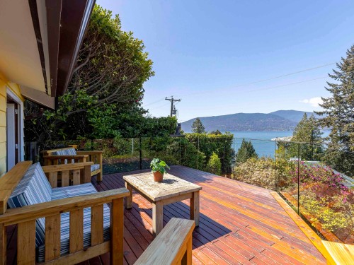 6248 Wellington Avenue, West Vancouver, BC - Outdoor With Body Of Water With Deck Patio Veranda