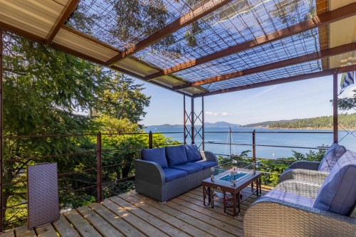 1602 Chart Drive, Pender Island, BC - Outdoor With Body Of Water With Deck Patio Veranda With Exterior