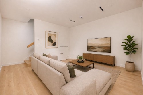 3-595 49Th Avenue E, Vancouver, BC - Indoor Photo Showing Living Room