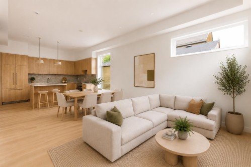 3-595 49Th Avenue E, Vancouver, BC - Indoor Photo Showing Living Room