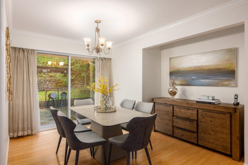850 Jefferson Avenue, West Vancouver, BC - Indoor Photo Showing Dining Room