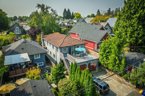 2183 Napier Street, Vancouver, BC - Outdoor With Deck Patio Veranda