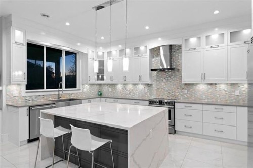 338 Mundy Street, Coquitlam, BC - Indoor Photo Showing Kitchen With Upgraded Kitchen