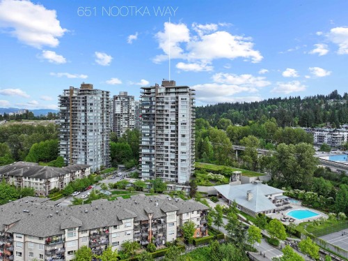 1603-651 Nootka Way, Port Moody, BC - Outdoor With View