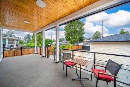 8563 11Th Avenue, Burnaby, BC - Outdoor With Deck Patio Veranda With Exterior