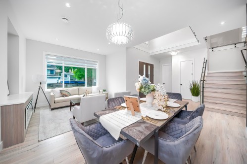 8563 11Th Avenue, Burnaby, BC - Indoor Photo Showing Dining Room