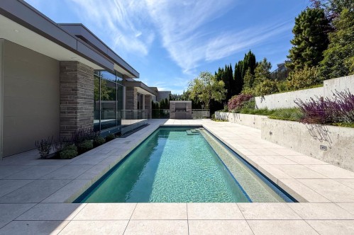 2390 Westhill Drive, West Vancouver, BC - Outdoor With In Ground Pool