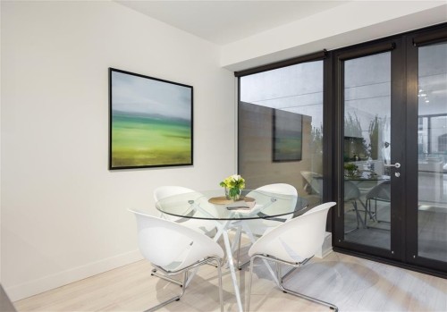 1135 Hornby Street, Vancouver, BC - Indoor Photo Showing Dining Room
