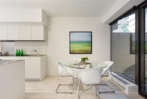 1135 Hornby Street, Vancouver, BC - Indoor Photo Showing Dining Room