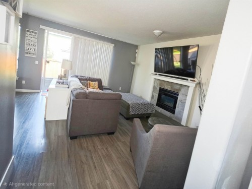 2646 Thames Crescent, Port Coquitlam, BC - Indoor Photo Showing Living Room With Fireplace