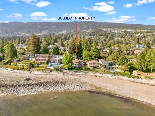 2560 Bellevue Avenue, West Vancouver, BC - Outdoor With Body Of Water With View