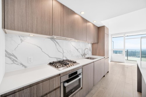 1406-6463 Silver Avenue, Burnaby, BC - Indoor Photo Showing Kitchen