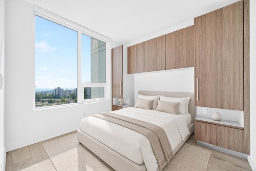 1406-6463 Silver Avenue, Burnaby, BC - Indoor Photo Showing Bedroom