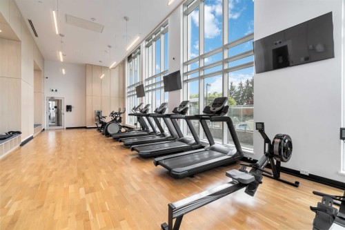 2408-652 Whiting Way, Coquitlam, BC - Indoor Photo Showing Gym Room