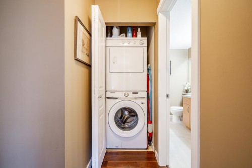414-2958 Silver Spring Boulevard, Coquitlam, BC - Indoor Photo Showing Laundry Room
