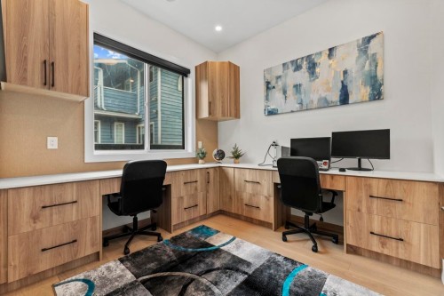 4479 Carson Street, Burnaby, BC - Indoor Photo Showing Office