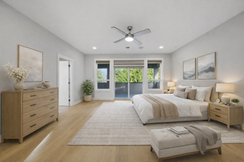1211 Foster Avenue, Coquitlam, BC - Indoor Photo Showing Bedroom