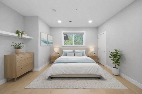 1211 Foster Avenue, Coquitlam, BC - Indoor Photo Showing Bedroom