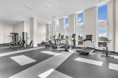 1506-901 Lougheed Highway, Coquitlam, BC - Indoor Photo Showing Gym Room