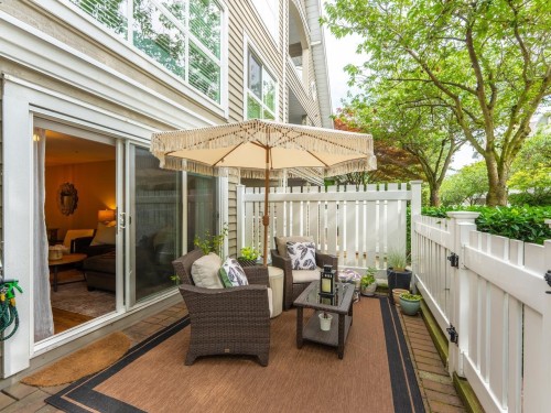 117-5900 Dover Crescent, Richmond, BC - Outdoor With Deck Patio Veranda With Exterior