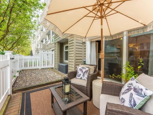 117-5900 Dover Crescent, Richmond, BC - Outdoor With Deck Patio Veranda With Exterior