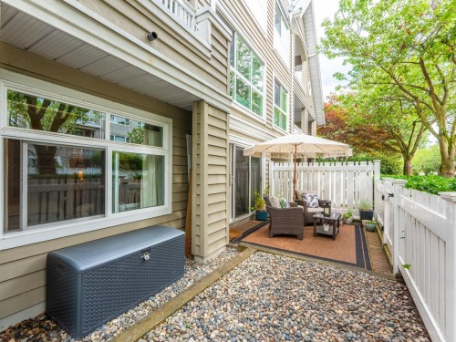 117-5900 Dover Crescent, Richmond, BC - Outdoor With Deck Patio Veranda With Exterior
