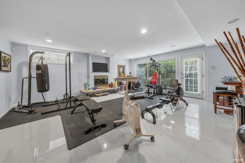 1285 47Th Avenue W, Vancouver, BC - Indoor Photo Showing Gym Room