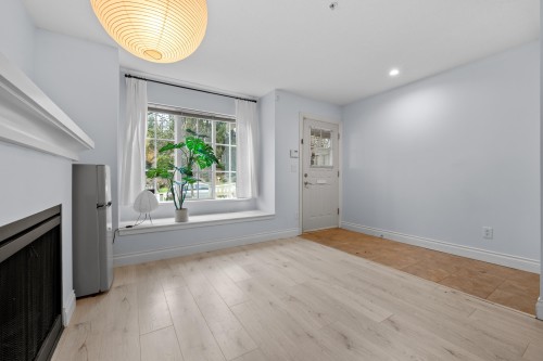 7336 Salisbury Avenue, Burnaby, BC - Indoor Photo Showing Other Room With Fireplace