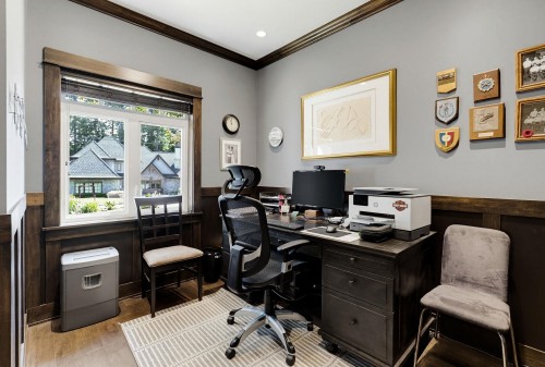 930 Selkirk Crescent, Coquitlam, BC - Indoor Photo Showing Office