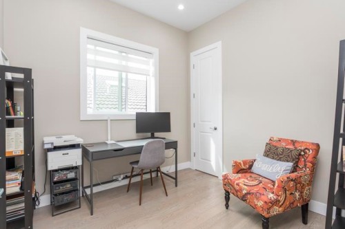 8559 Montcalm Street, Vancouver, BC - Indoor Photo Showing Office
