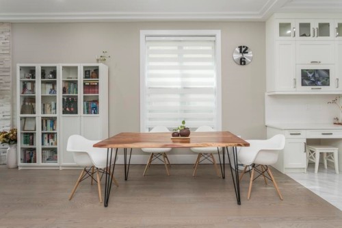 8559 Montcalm Street, Vancouver, BC - Indoor Photo Showing Dining Room
