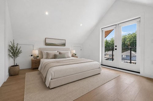 2-58 40Th Avenue E, Vancouver, BC - Indoor Photo Showing Bedroom