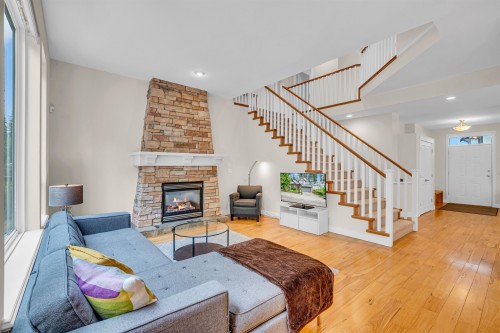 78 Cliffwood Drive, Port Moody, BC - Indoor Photo Showing Living Room With Fireplace