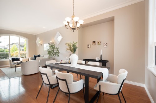 1855 Lemax Avenue, Coquitlam, BC - Indoor Photo Showing Dining Room