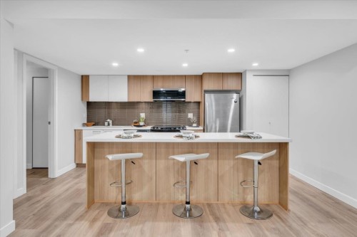 304-618 Langside Avenue, Coquitlam, BC - Indoor Photo Showing Kitchen With Upgraded Kitchen
