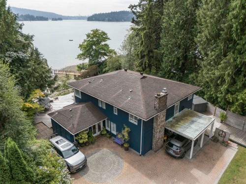 5439 Indian River Drive, North Vancouver, BC - Outdoor With Body Of Water With Deck Patio Veranda