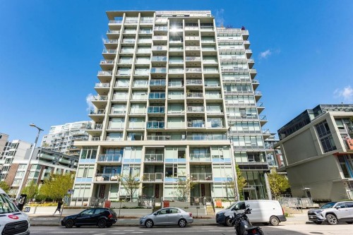 1609-111 1St Avenue E, Vancouver, BC - Outdoor With Balcony With Facade