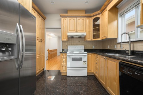2170 28Th Avenue E, Vancouver, BC - Indoor Photo Showing Kitchen With Double Sink