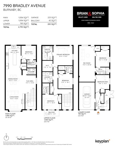 2-7990 Bradley Avenue, Burnaby, BC 