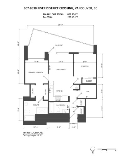 607-8538 River District Crossing, Vancouver, BC 