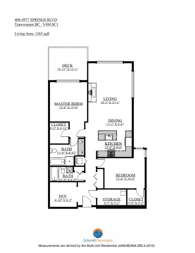 408-4977 Springs Boulevard, Delta, BC 
