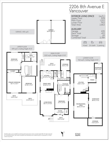 2206 8Th Avenue E, Vancouver, BC 