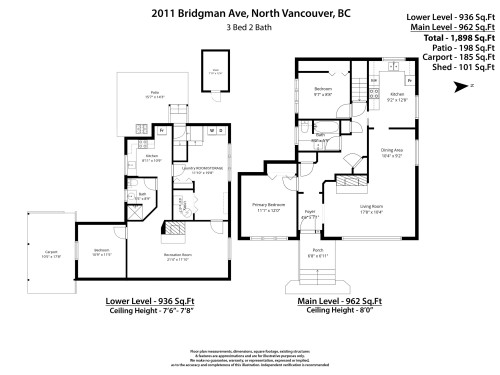 2011 Bridgman Avenue, North Vancouver, BC 