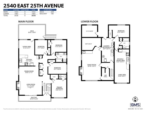 2540 25Th Avenue E, Vancouver, BC 