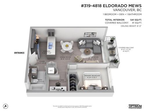 319-4818 Eldorado Mews, Vancouver, BC 