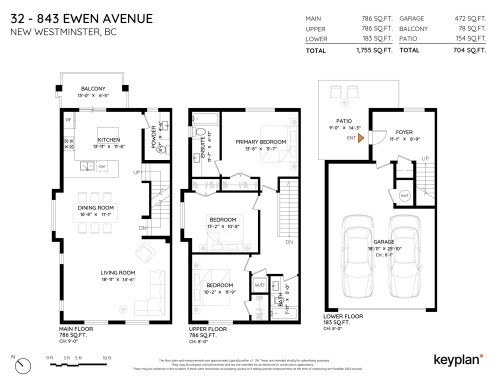 32-843 Ewen Avenue, New Westminster, BC 