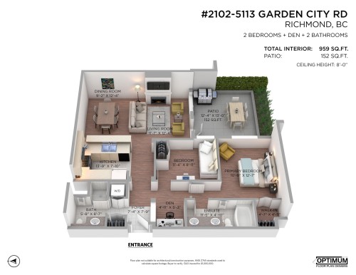 2102-5113 Garden City Road, Richmond, BC 