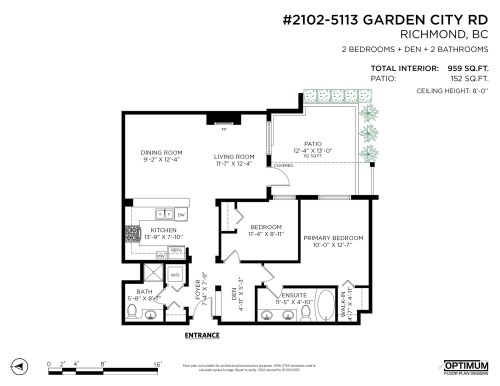 2102-5113 Garden City Road, Richmond, BC 