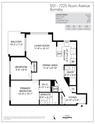 501-7225 Acorn Avenue, Burnaby, BC 